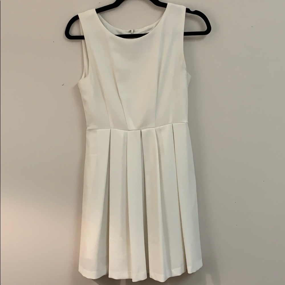 White Sleeveless Dress with a few minor stains
